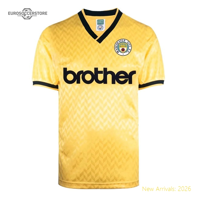 Manchester City 1989 Third Retro Shirt-Football Jersey Hub