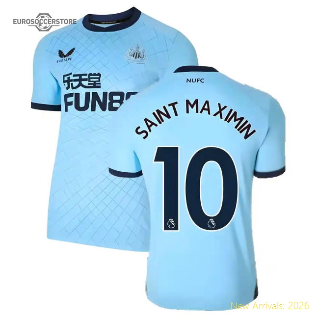 2021-2022 Newcastle United Third Shirt (SAINT MAXIMIN 10)-Football Jersey Hub