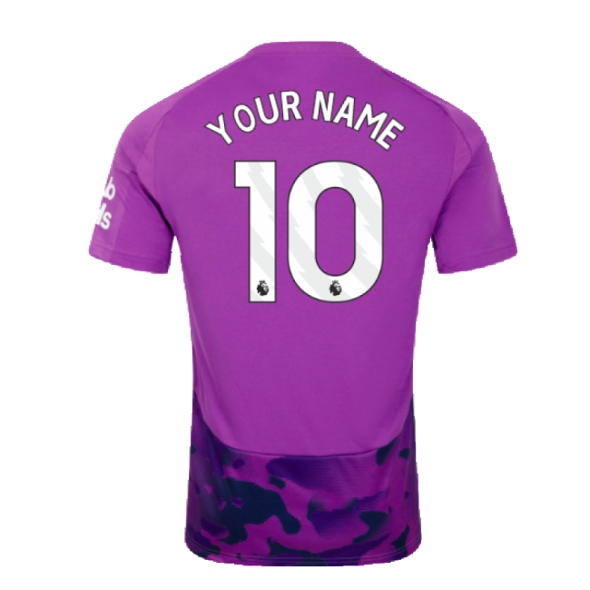 2024-2025 Fulham Third Shirt (Your Name)-Football Jersey Hub