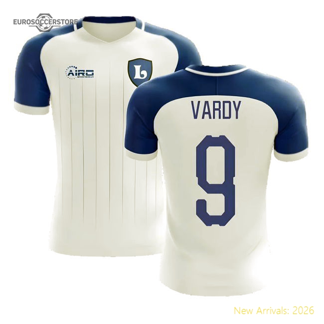 2025-2026 Leicester Away Concept Football Shirt (VARDY 9)-Football Jersey Hub