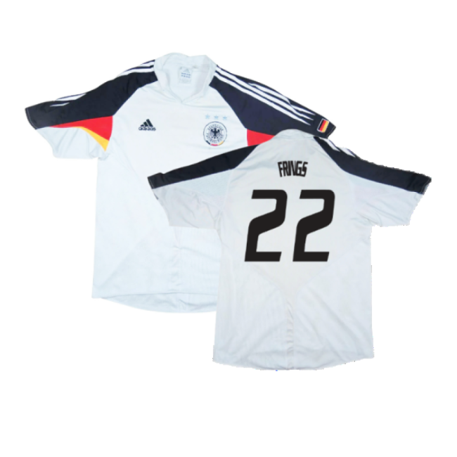 Germany 2004-06 Home Shirt ((Very Good) XL) (Frings 22)-Football Jersey Hub