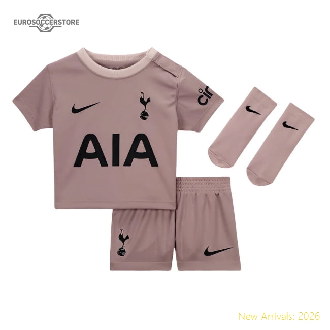 2023-2024 Tottenham Third Baby Kit (Your Name)-Football Jersey Hub
