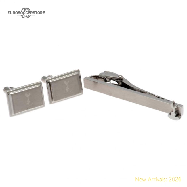 Tottenham Hotspur FC Tie Slide & Cufflink Set-Football Jersey Hub