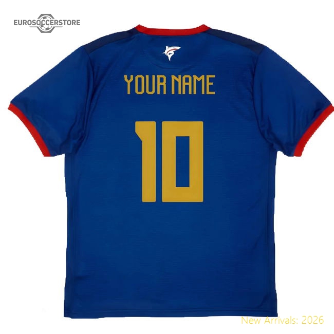 2024-2025 Cape Verde Home Shirt (Your Name)-Football Jersey Hub