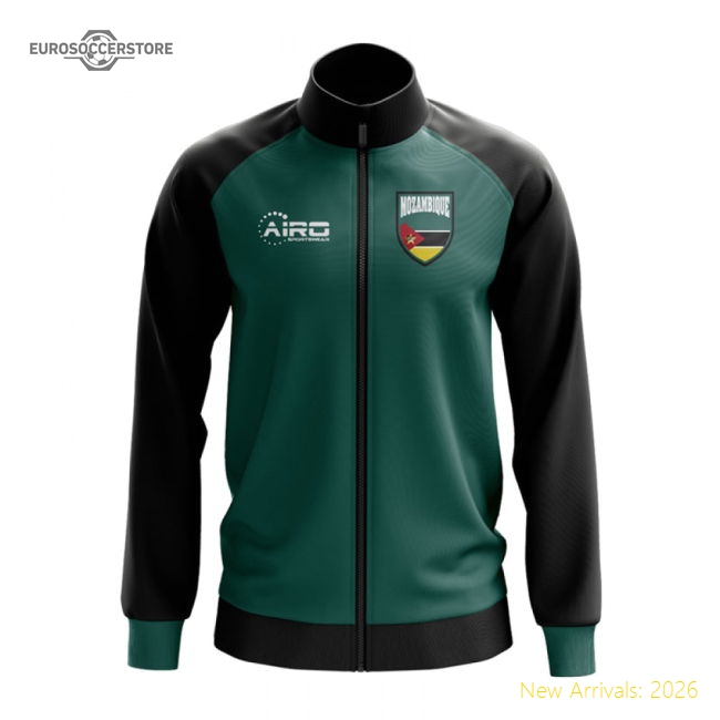 Mozambique Concept Football Track Jacket (Green)-Football Jersey Hub