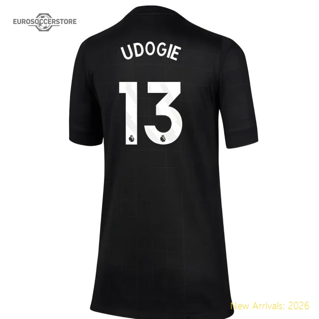 2025-2026 Tottenham Away Shirt (Kids) (Udogie 13)-Football Jersey Hub