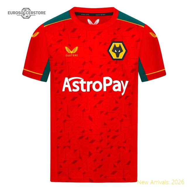 2023-2024 Wolves Away Shirt - Kids-Football Jersey Hub