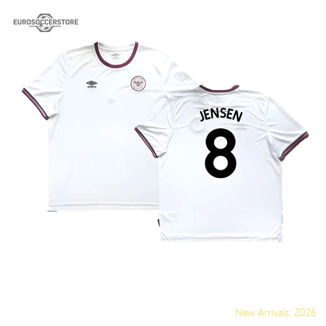 Brentford 2021-22 Third Shirt ((Excellent) 3XL) (JENSEN 8)-Football Jersey Hub
