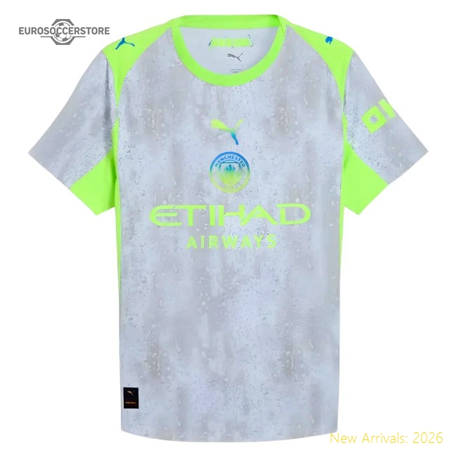 2025-2026 Man City Authentic Third Shirt-Football Jersey Hub