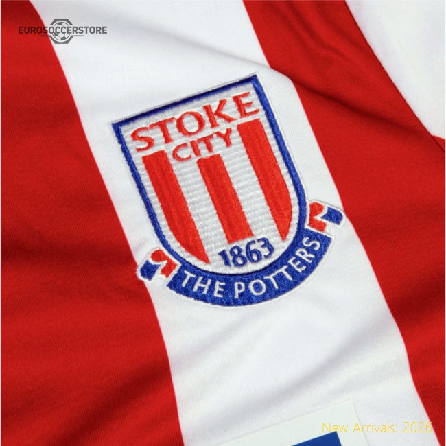 2018-2019 Stoke City Home Shirt-Football Jersey Hub