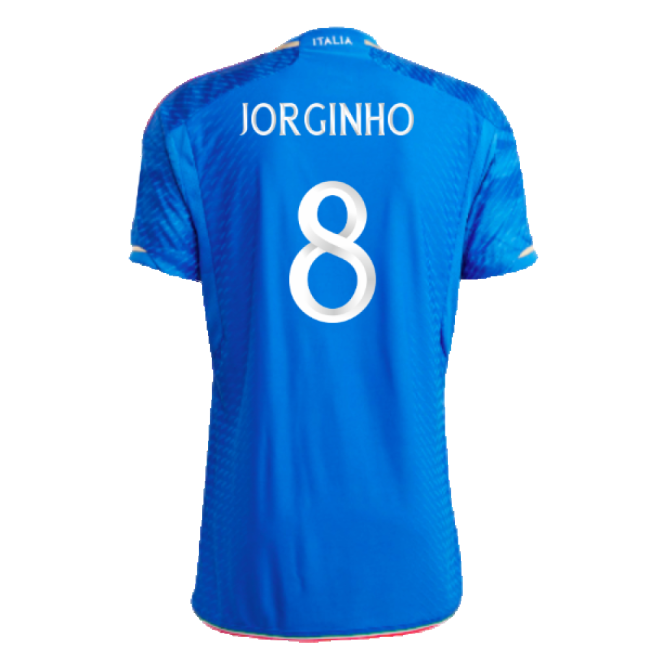 2023-2024 Italy Authentic Home Shirt (JORGINHO 8)-Football Jersey Hub