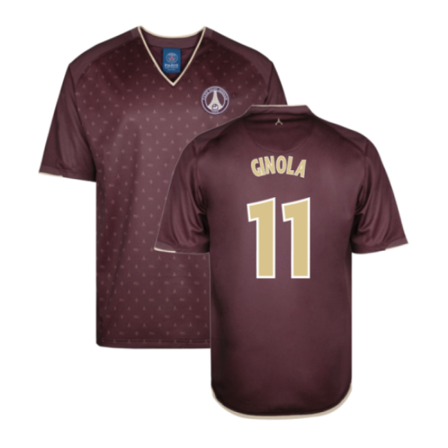 2006-2007 PSG Away Retro Shirt (Ginola 11)-Football Jersey Hub