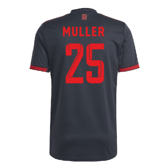 2022-2023 Bayern Munich Third Shirt (MULLER 25)-Football Jersey Hub