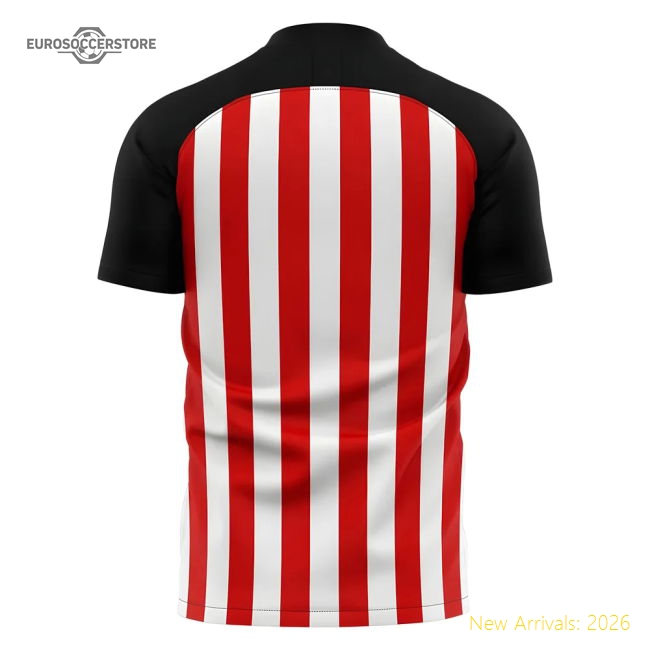 2025-2026 Sunderland Home Concept Football Shirt - Womens-Football Jersey Hub