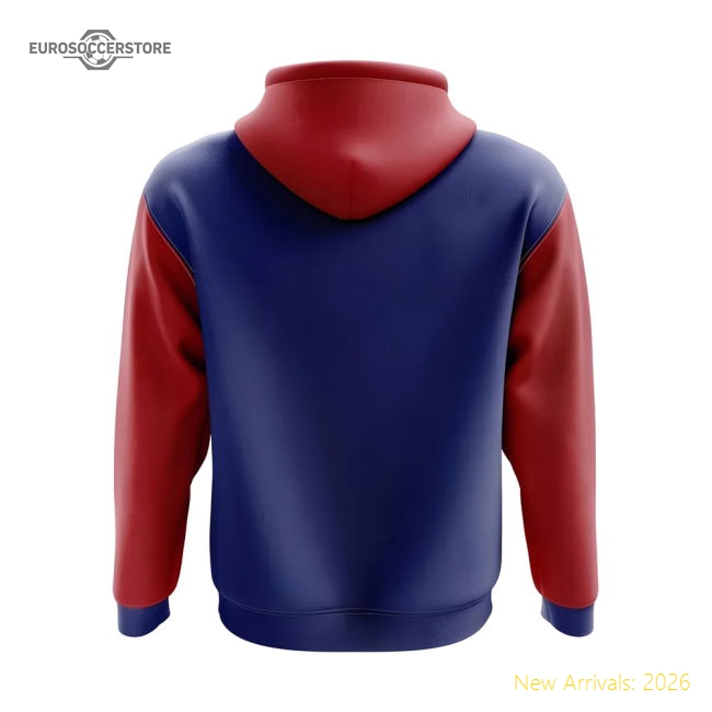 Dominican Republic Concept Country Football Hoody (Navy)-Football Jersey Hub
