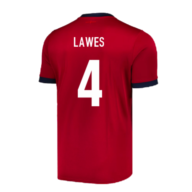 2024-2025 England Rugby Alternate Replica Jersey (Lawes 4)-Football Jersey Hub