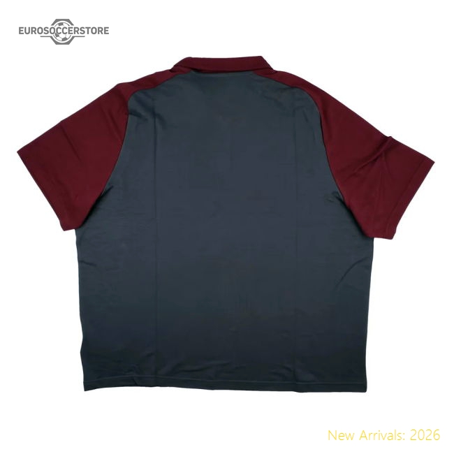 2023-2024 Man City Casuals Polo Shirt (Grey)-Football Jersey Hub