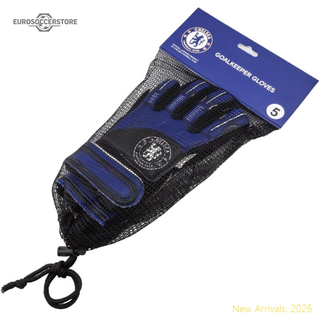 Chelsea FC Delta Goalkeeper Gloves Kids-Football Jersey Hub