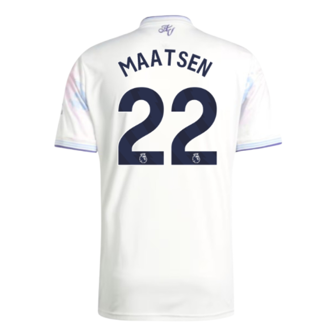 2025-2026 Aston Villa Third Shirt (Maatsen 22)-Football Jersey Hub