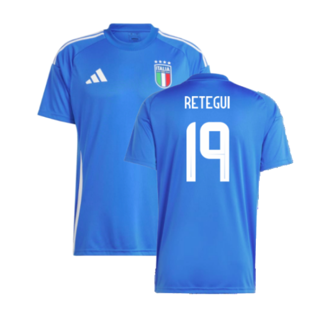 2024-2025 Italy Home Fan Jersey (RETEGUI 19)-Football Jersey Hub