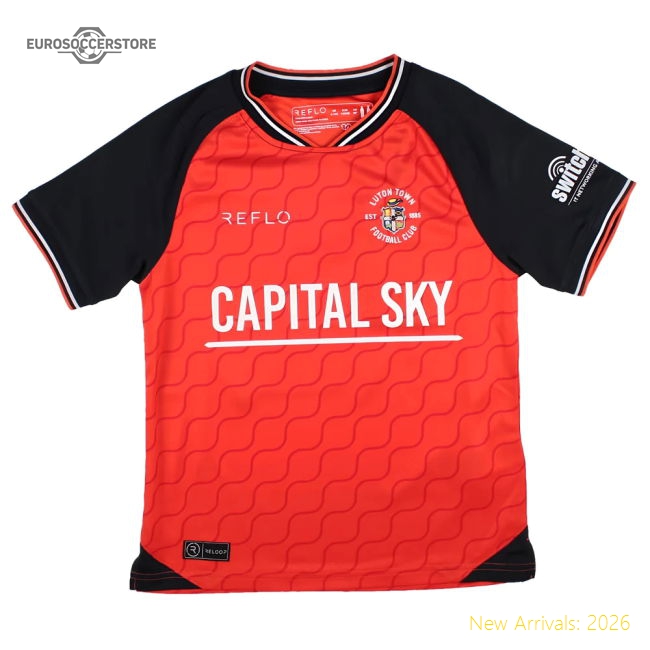 2025-2026 Luton Town Home Shirt (Kids)-Football Jersey Hub