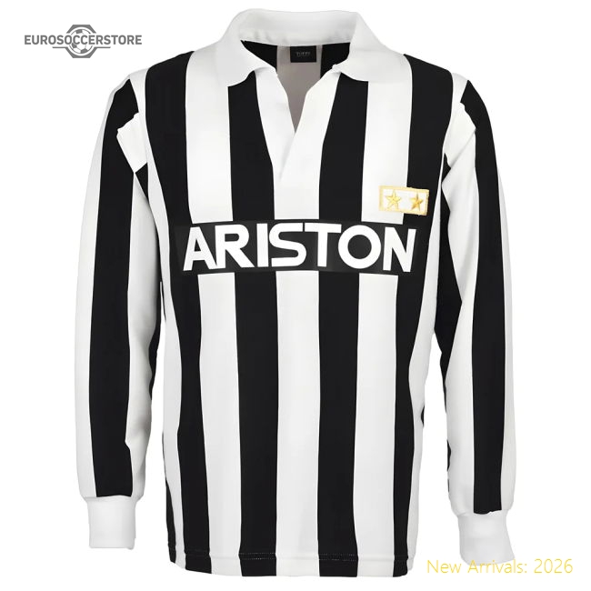 Juventus 1985-1989 Home Retro Football Shirt-Football Jersey Hub