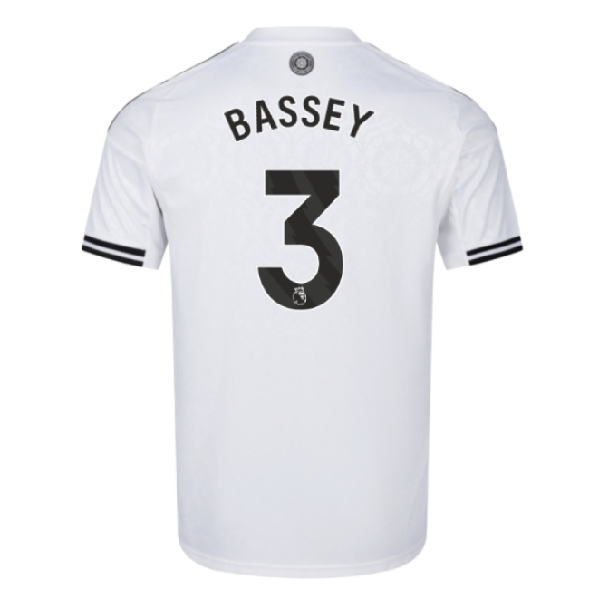 2025-2026 Fulham Home Shirt (Bassey 3)-Football Jersey Hub