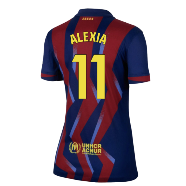 2025-2026 Barcelona Fourth Shirt - Womens (Alexia 11)-Football Jersey Hub