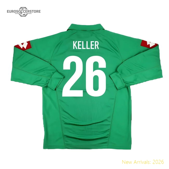 Borussia Monchengladbach 2004-05 GK Home Shirt ((Very Good) L) (Keller 26)-Football Jersey Hub
