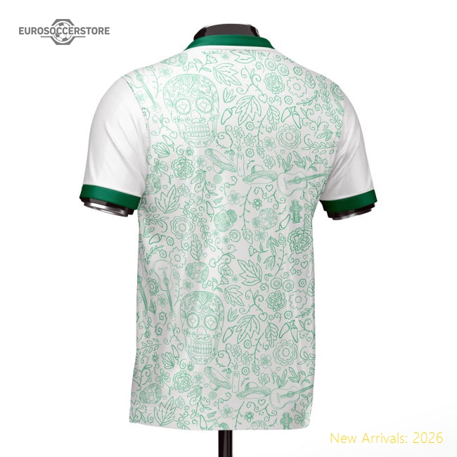 Mexico Heritage Football Jersey (Wolvate) Adult Short Sleeve-Football Jersey Hub