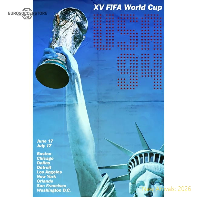 Pennarello: World Cup - USA 1994 T-Shirt - Grey-Football Jersey Hub