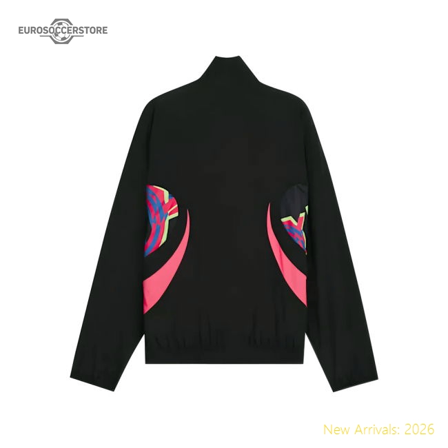 2023-2024 Man City FtblNrgy Woven Top (Black)-Football Jersey Hub