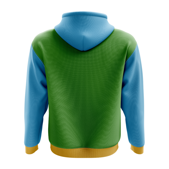 Karakalpakstan Concept Country Football Hoody (Green)-Football Jersey Hub
