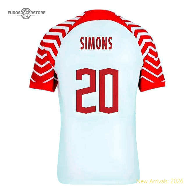 2023-2024 Red Bull Leipzig Home Shirt (Simons 20)-Football Jersey Hub