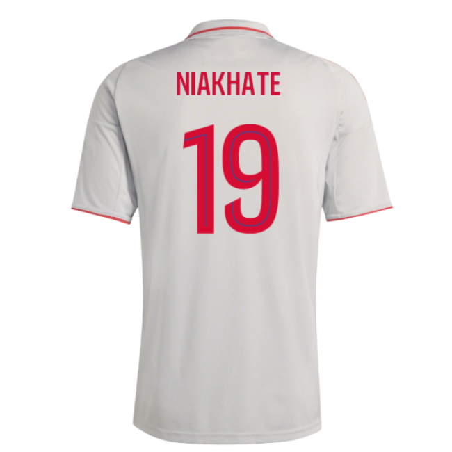 2025-2026 Olympique Lyon Third Shirt (Niakhate 19)-Football Jersey Hub