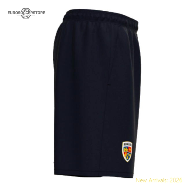2024-2025 Romania Training Shorts (Navy)-Football Jersey Hub
