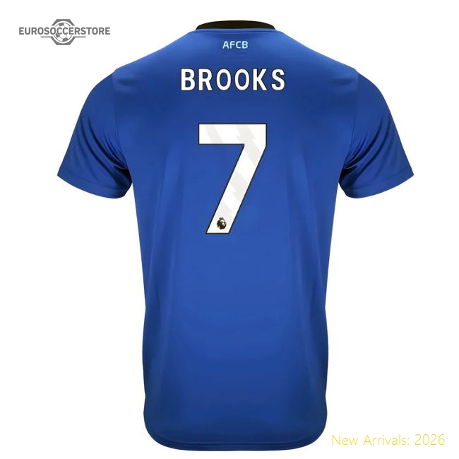 2025-2026 Bournemouth Away Shirt (Brooks 7)-Football Jersey Hub