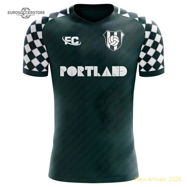 2018-2019 Portland Timbers Fans Culture Home Concept Shirt - Womens-Football Jersey Hub