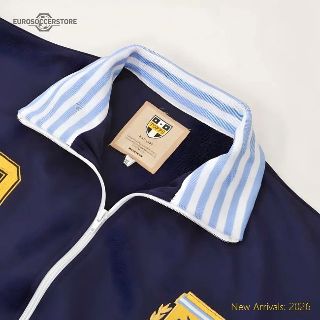 Argentina Retro Track Top-Football Jersey Hub