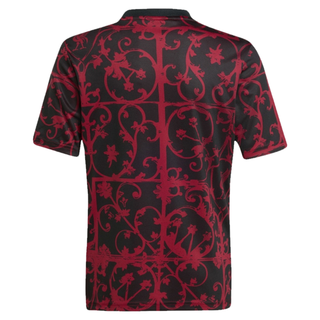 2025-2026 Liverpool Pre-Match Shirt (Black) - Kids-Football Jersey Hub