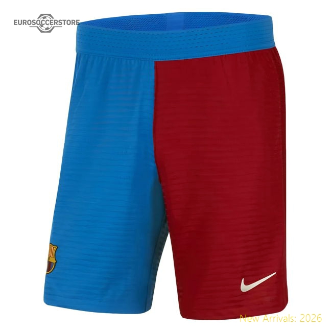 2021-2022 Barcelona Vapor Home Shorts (Blue)-Football Jersey Hub