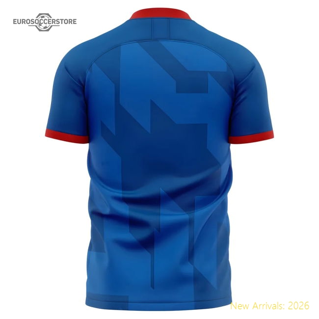 2025-2026 Portsmouth Home Concept Football Shirt-Football Jersey Hub