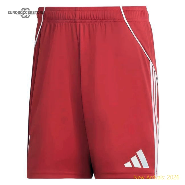 2025-2026 Liverpool Home Shorts (Red)-Football Jersey Hub