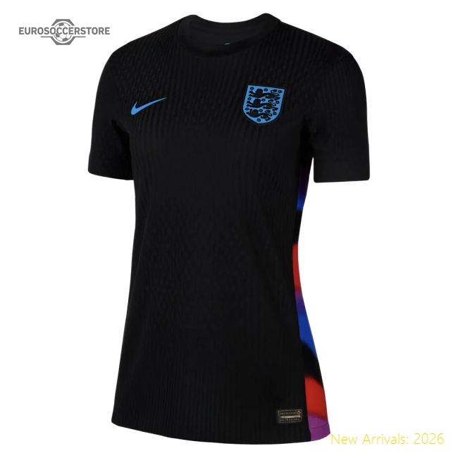 2025-2026 England Authentic Away Shirt (Ladies)-Football Jersey Hub
