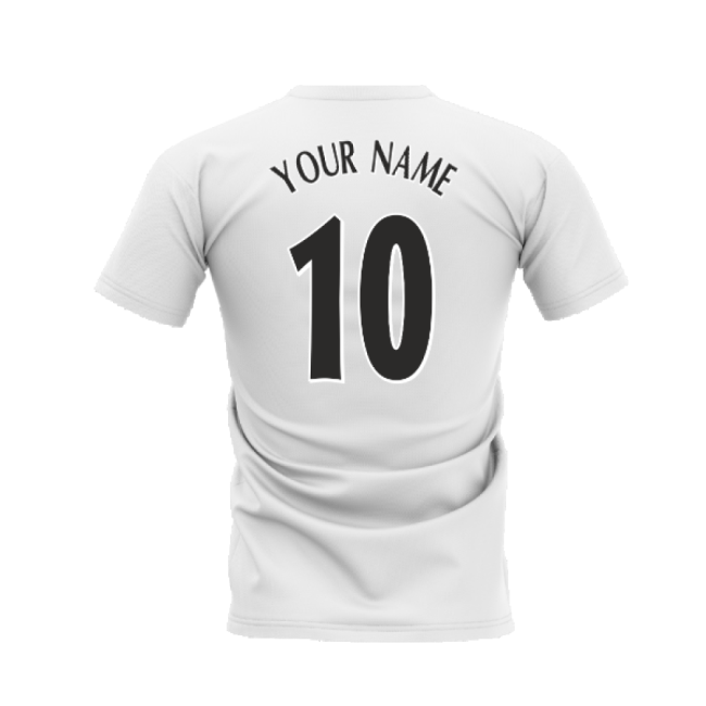 Liverpool 2000-2001 Retro Shirt T-shirt - Text (White) (Your Name)-Football Jersey Hub
