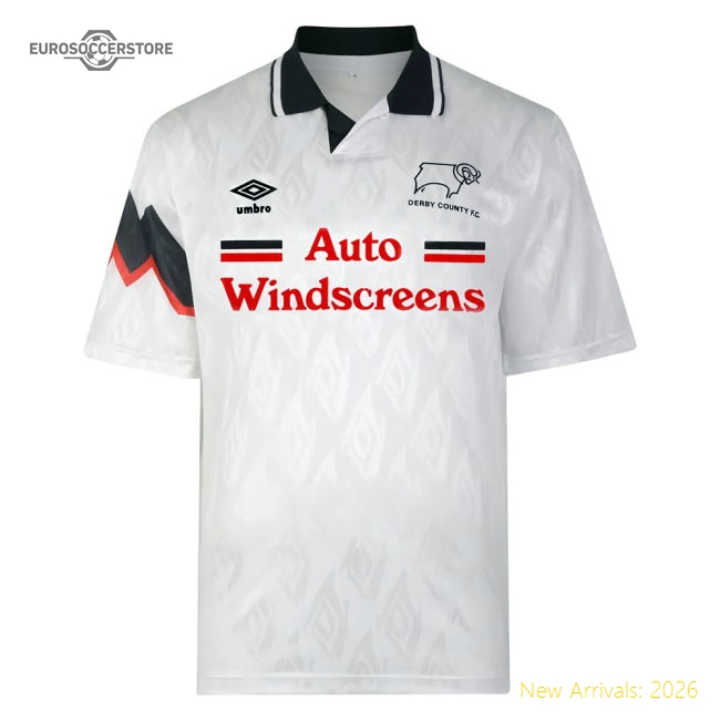 Derby County 1992 Umbro Shirt (Ravanelli 11)-Football Jersey Hub