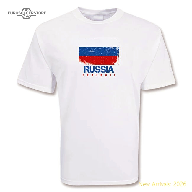 Russia Football T-shirt-Football Jersey Hub