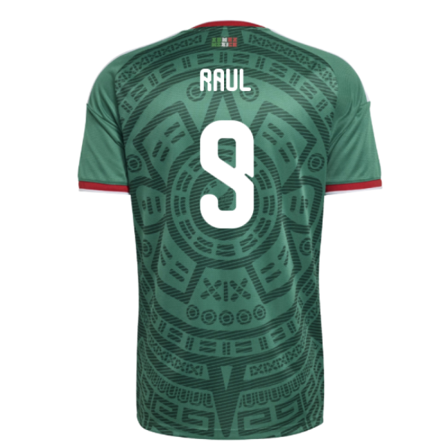 2026-2027 Mexico Home Shirt (Raul 9)-Football Jersey Hub