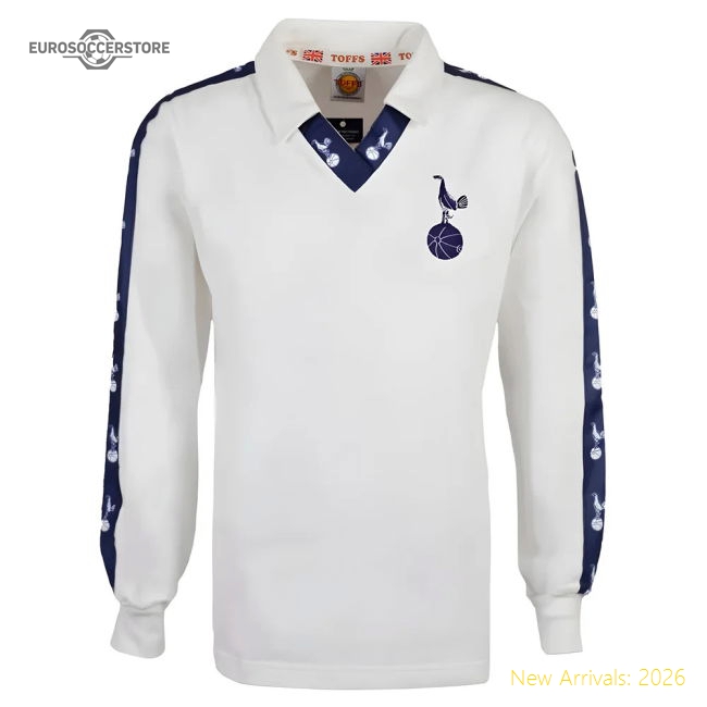 Tottenham Hotspur 1977-80 Home Retro Football Shirt-Football Jersey Hub