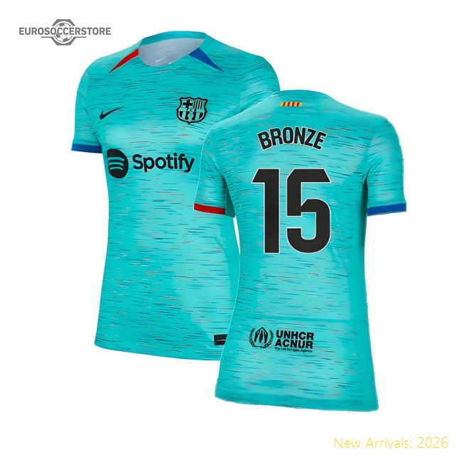 2023-2024 Barcelona Third Shirt (Ladies) (Bronze 15)-Football Jersey Hub